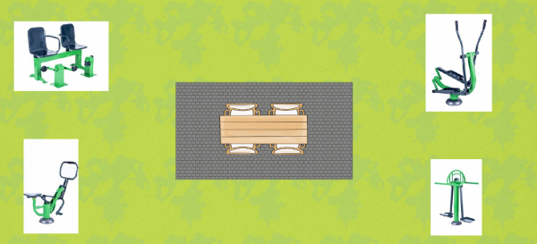 Cvičící a relaxační hřiště Nesvačily