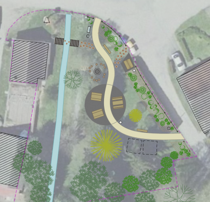 Revitalizace návsi v Zahořanech