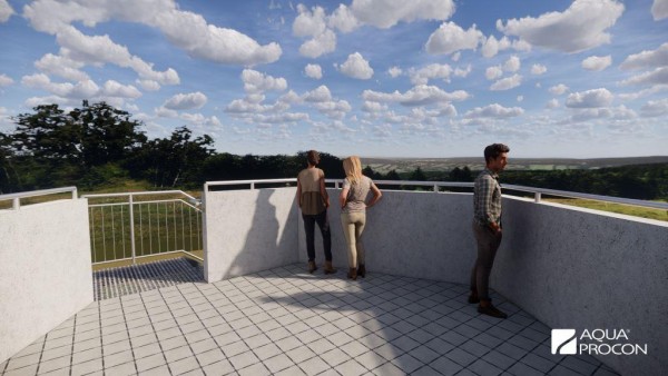 OLD - Vodojem kombinovaný s rozhlednou mezi Bystřicí a Líšnem